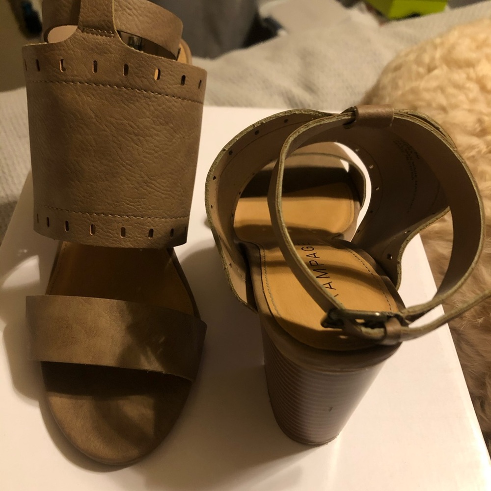 Rampage Block Heels Size-8